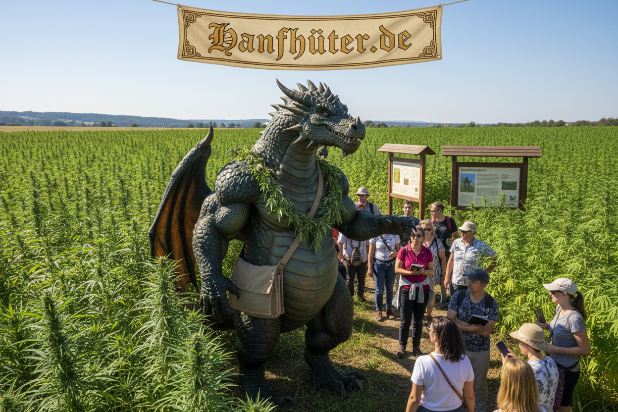 Hanfhüter Tourguide-Drache